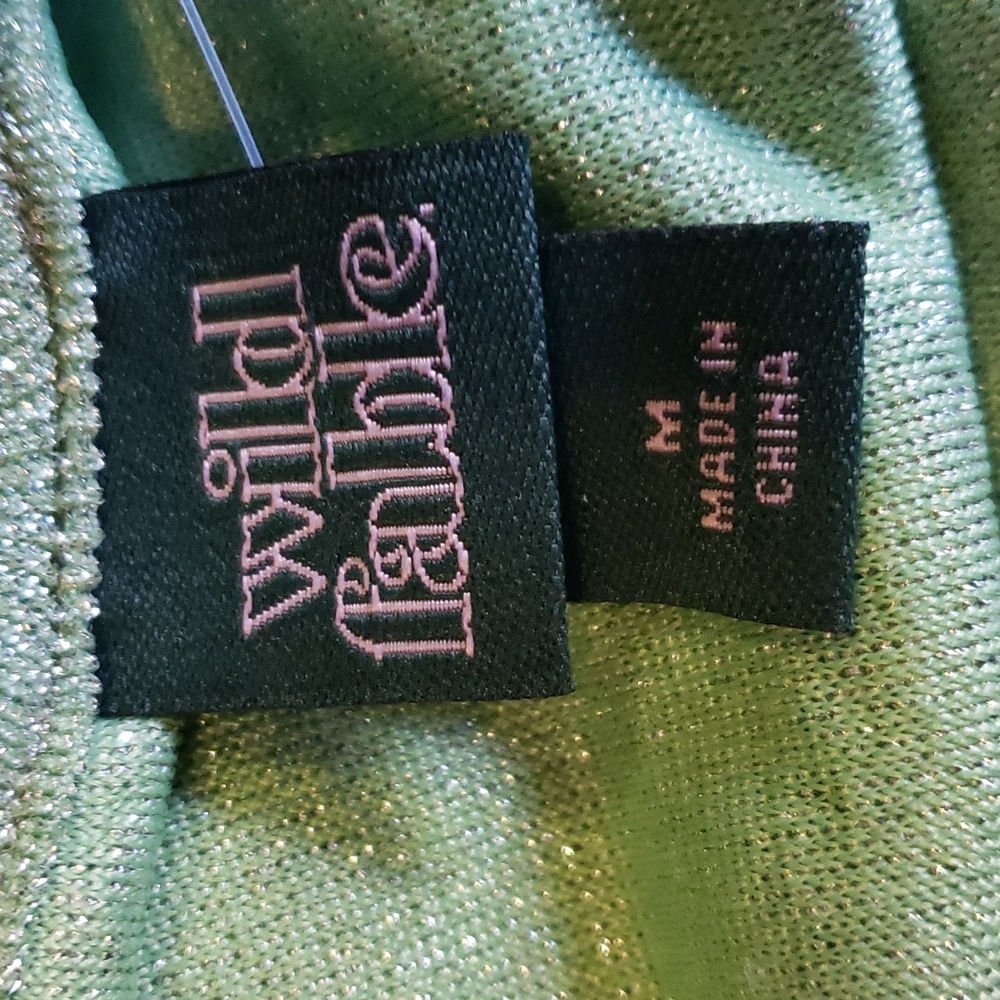 Wild Fable bodicon sage green cut out dress - Picture 9 of 11